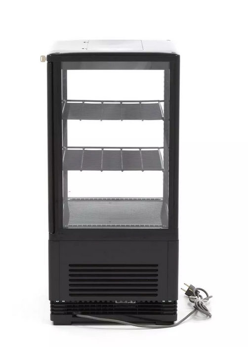 Refrigerated showcase 58L black