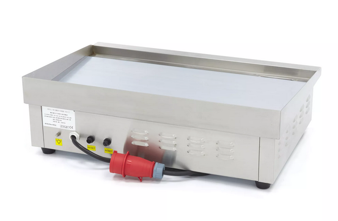 Flat Grill Plate - 73 cm - Chrome - 400V