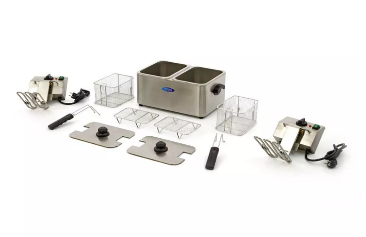2 x 4L Electric Fryer