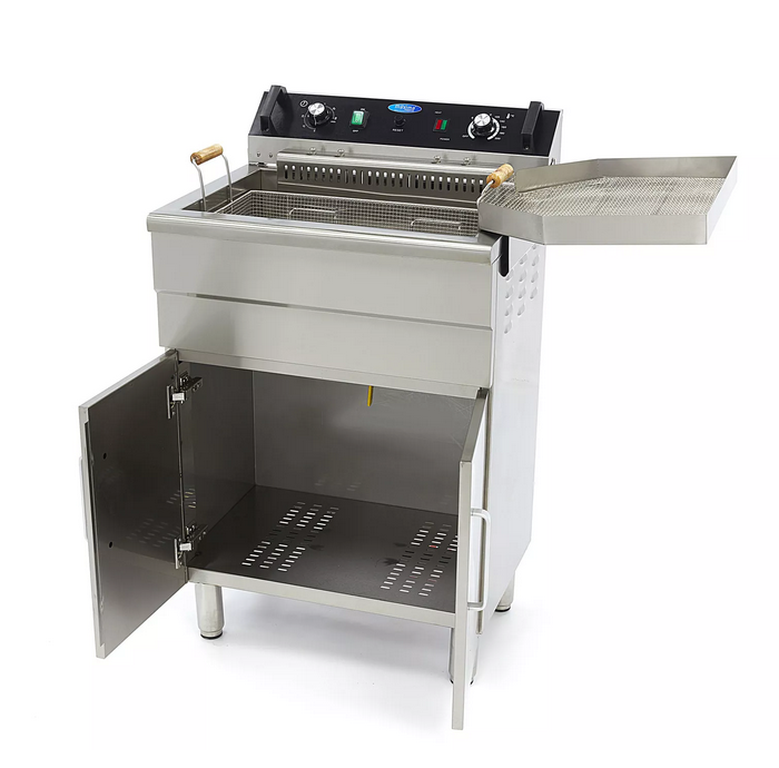 30L Fryer - with Tap and Cabinet