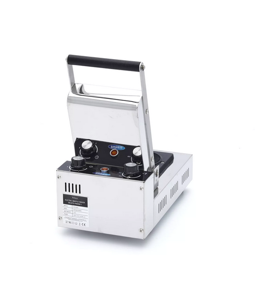 Waffle panini maker for ice cream - 1 piece