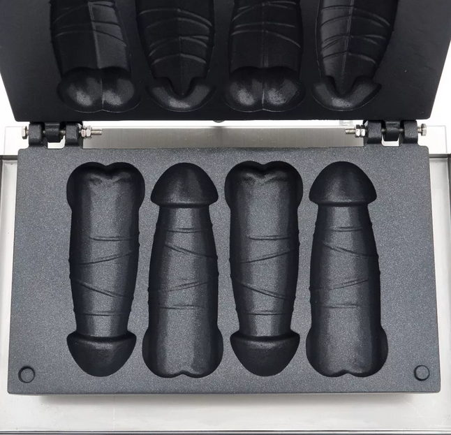 Waffle Maker Penis Maker - 4 pieces
