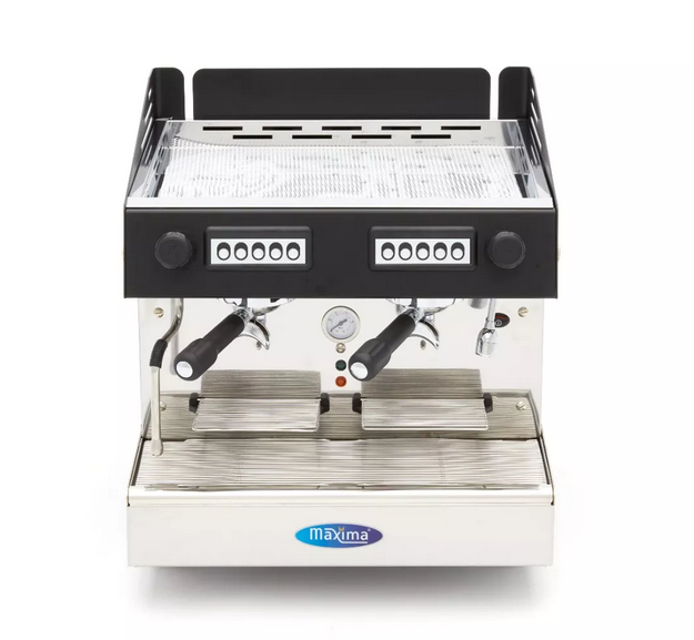 Máquina de Café Expresso - 2 Pistões - Compacta - 360 Xícaras por Hora