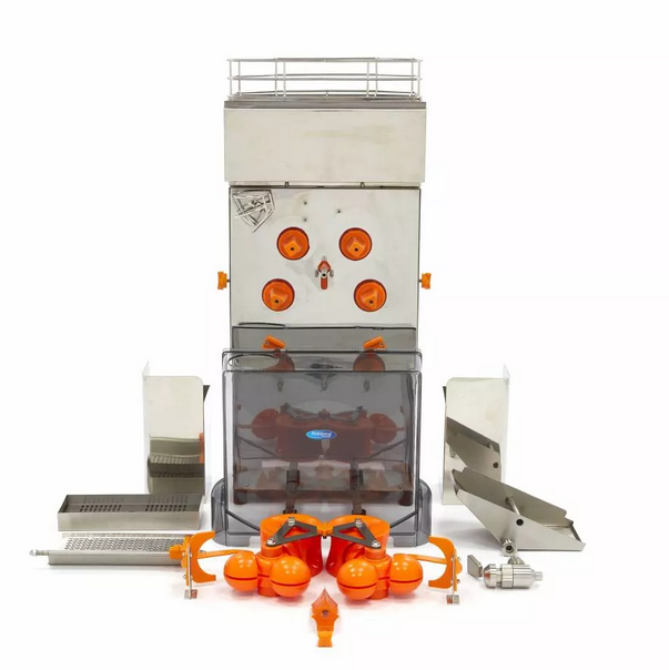 Orange juicer - Automatic feeding with tap - Quick cleaning