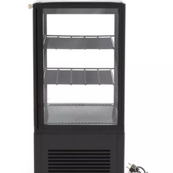 Refrigerated showcase 58L black