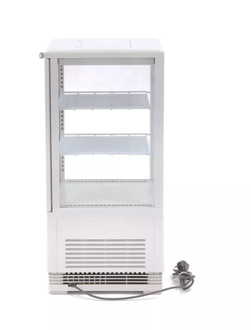 58L white refrigerated showcase