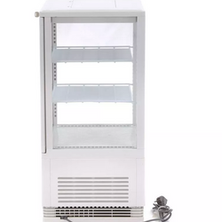 58L white refrigerated showcase