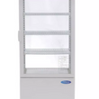 78L white refrigerated display case