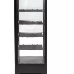 Black 98L refrigerated showcase