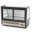 Luxury countertop refrigerated showcase 160L Black