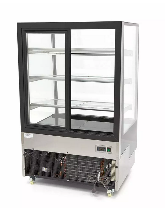 Vitrina Refrigerada / Vitrina Pastelaria 500L Preto