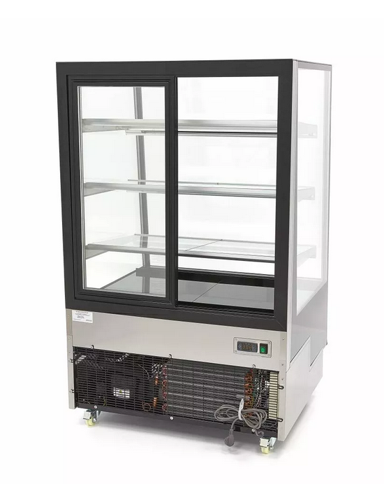 Vitrina Refrigerada / Vitrina Pastelaria 400L Preto