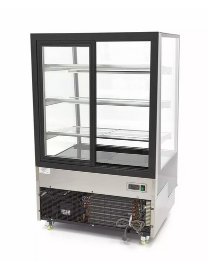 Vitrina Refrigerada / Vitrina Pastelaria 400L Preto