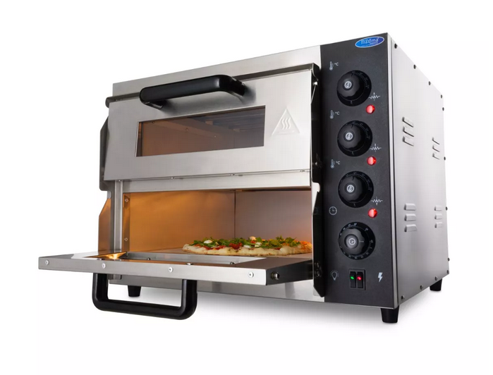 Compact pizza oven 2 x 40 cm 230 V