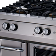 Premium Stove - 6 Burners - Including Oven - Gas