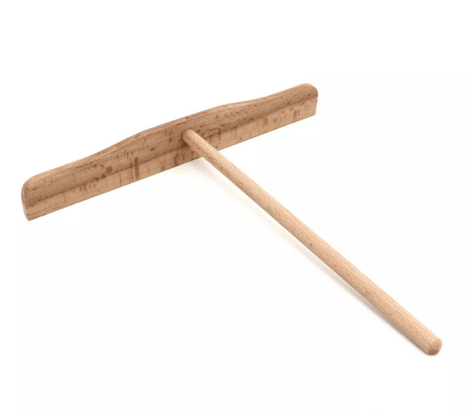 Wooden Crepe Dough Spreader