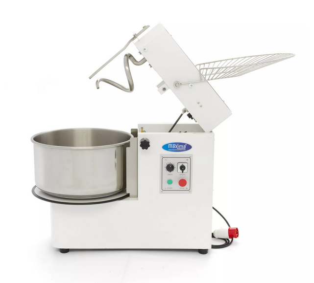 50 Liter Spiral Mixer - Removable - 2 Speeds - 400V