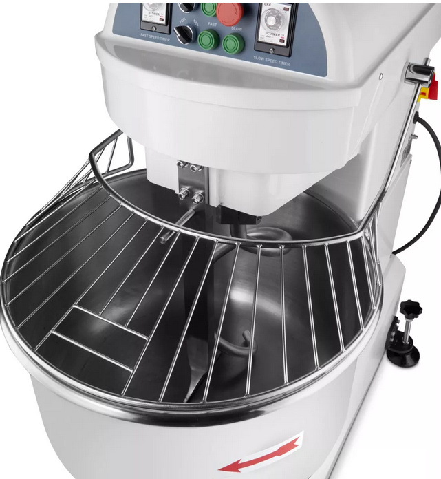 Spiral mixer / Dough kneader / Dough mixer 130L - 2 speeds