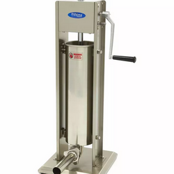 Sausage Filler 7L - Vertical - Stainless steel - 4 filling tubes