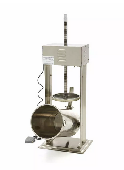 Automatic Sausage Filler 25L - Vertical - Stainless Steel - 4 Stuffing Tubes