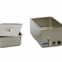 Bain marie with tap including 1 set GN 1/1