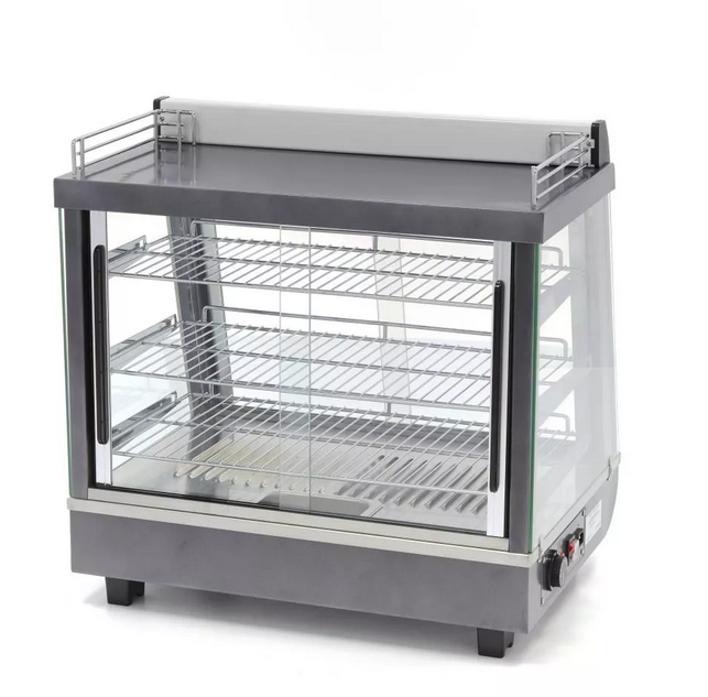 Vitrine Quente 96L - Aço Inox