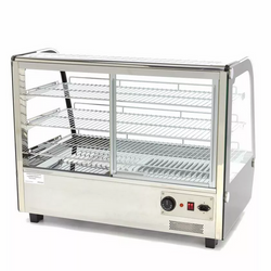 Hot Showcase 160L - Stainless Steel