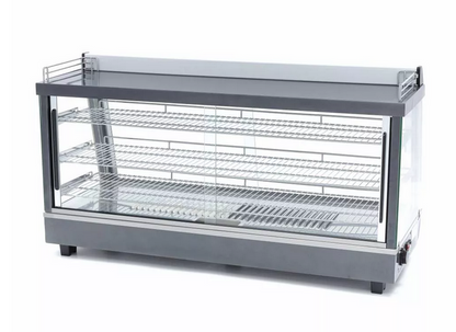 Hot Showcase 186L - Stainless Steel