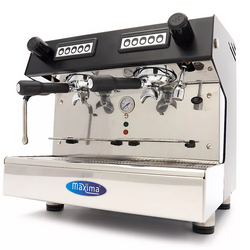 Máquina de Café Expresso - 2 Pistões - Compacta - 360 Xícaras por Hora