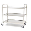 Stainless Steel Service Cart - 3 Shelves