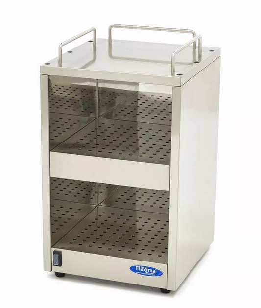 Aquecedor de xícaras 72 em aço inoxidável