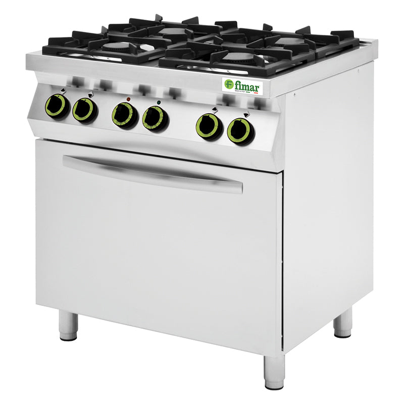 COCINA A GAS CON HORNO ELÉCTRICO CC74GFEV