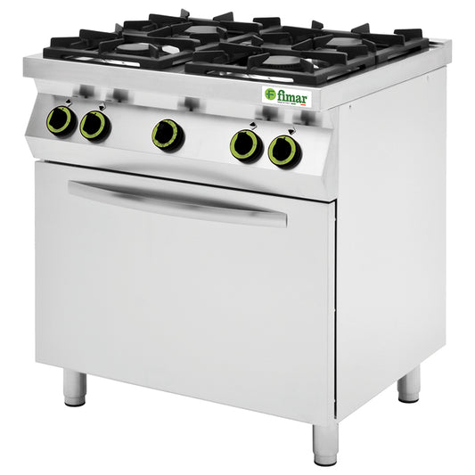 COCINA A GAS CON HORNO A GAS CC74GFG