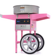 Cotton Candy Machine - Ø 52cm - Pink - with Trolley