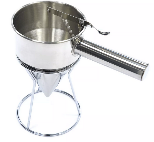 Stainless steel dough dispenser - 1.3L