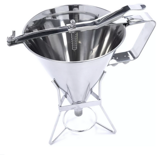 Deluxe Stainless Steel Dough Dispenser - 1.6L