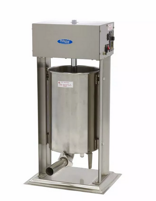 Enchedora Automática de Salsichas 20L - Vertical - Inox - 4 Tubos de Recheio