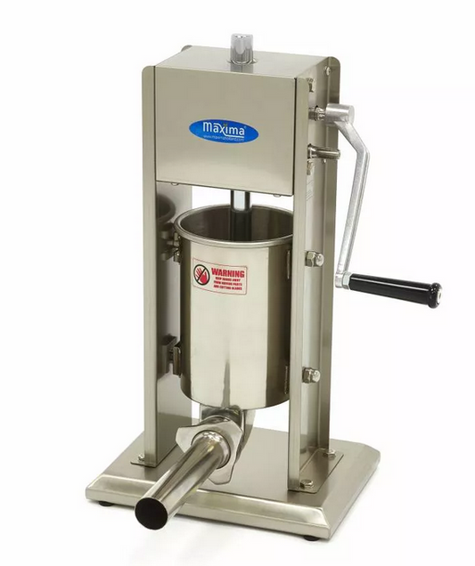 Enchedor de Salsichas 3L - Vertical - Aço inoxidável - 4 tubos de enchimento
