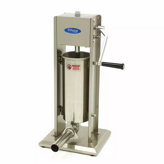 Enchedor de Salsichas 5L - Vertical - Aço inoxidável - 4 tubos de enchimento