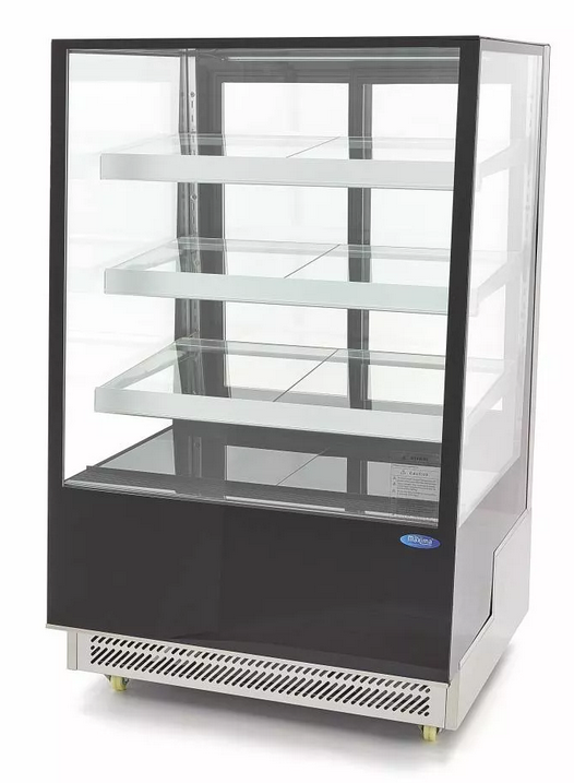 Vitrina Refrigerada / Vitrina Pastelaria 500L Preto