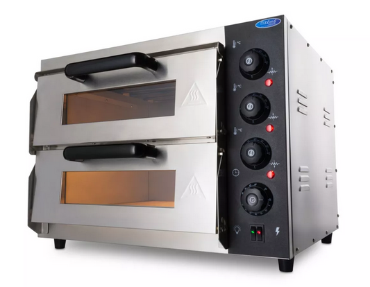 Compact pizza oven 2 x 40 cm 230 V