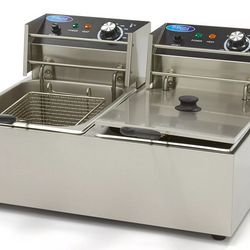 Electric Fryer 2 x 6L