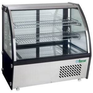 VITRINAS REFRIGERADAS COM VIDRO CURVO VENTILADO G-VPR120 