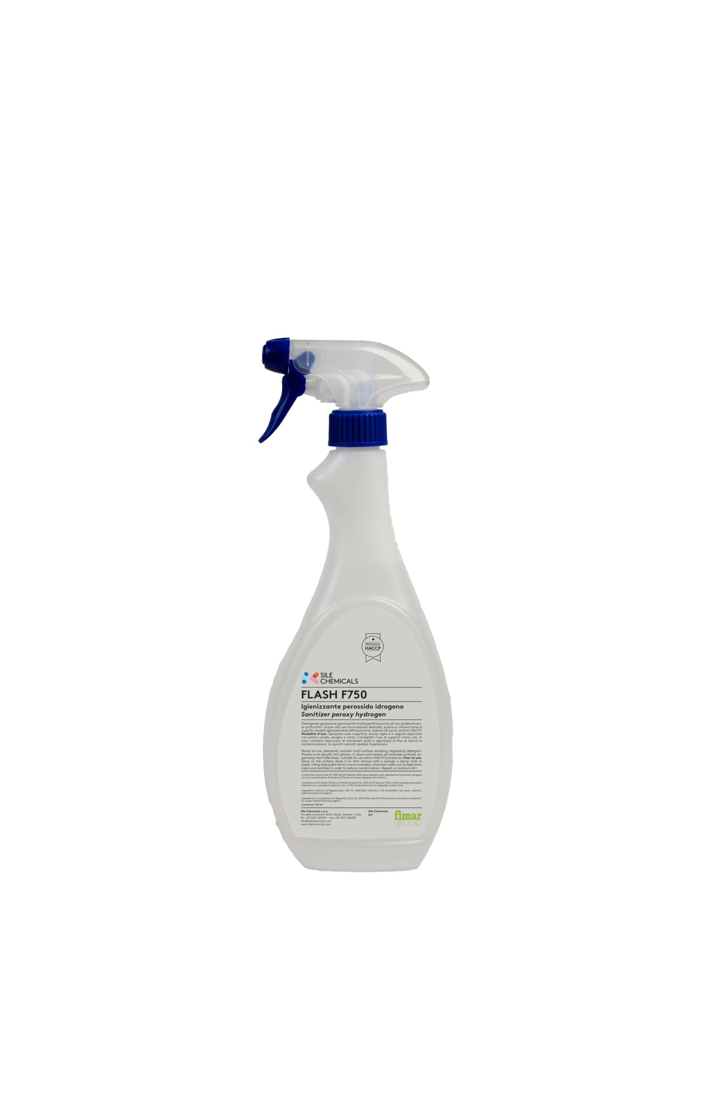 SANITISER WITH HYDROGEN PEROXIDE HC-FLASHF750