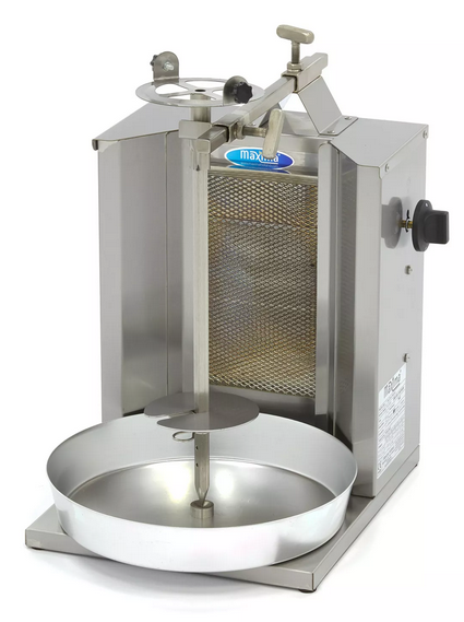 Gas Kebab Grill - 1 Burner - 10kg of Meat
