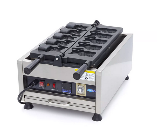 Fish Shaped Waffle Maker - 5 pieces