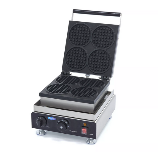Round Waffle Maker - 4 pieces