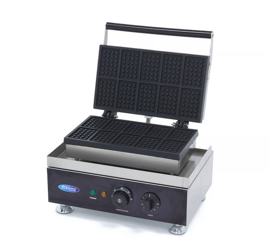 Mini Máquina de Waffles - 10 peças