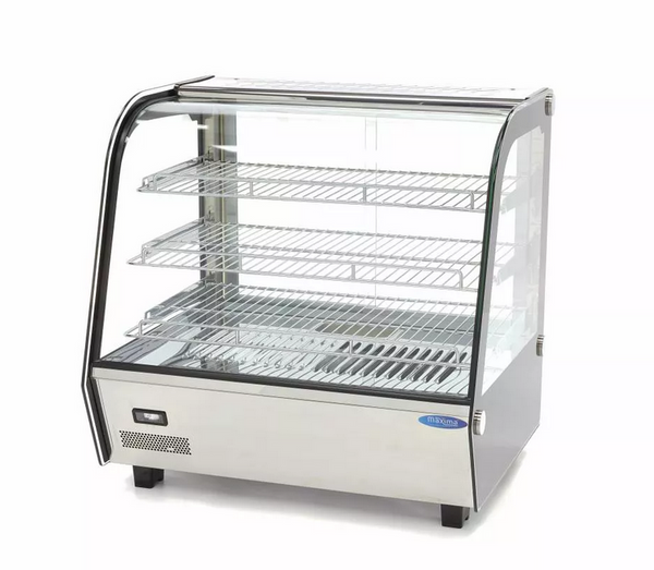 Hot Showcase 120L - Stainless Steel