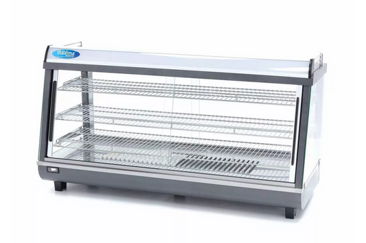 Hot Showcase 186L - Stainless Steel